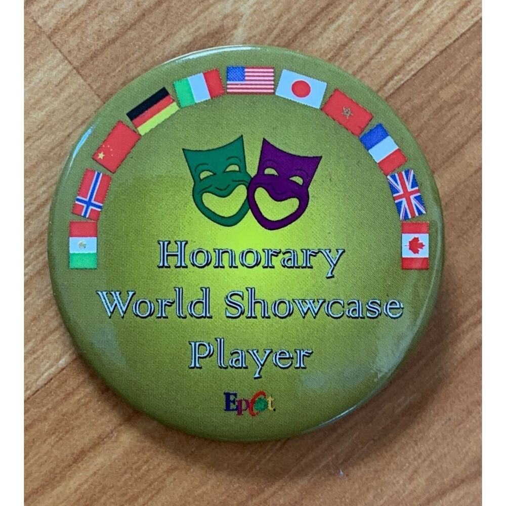 Epcot Honorary World Showcase Player collectors Pin